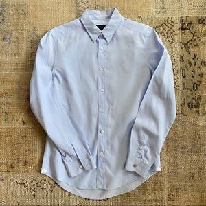 Louis Vuitton light blue dress shirt with logo